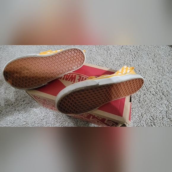 Vans Classic Slip Yellow/White Unisex - Picture 4 of 5